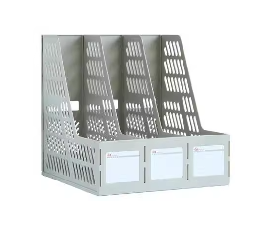 得力 9845 三格杂志架（011105003）