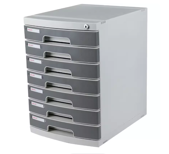 得力 8877 七层带锁交件柜（080100004）